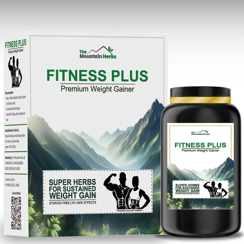 FITNESS PLUS WEIGHT GAINER THE MOUNTAIN HERBS - The Mountain Herbs